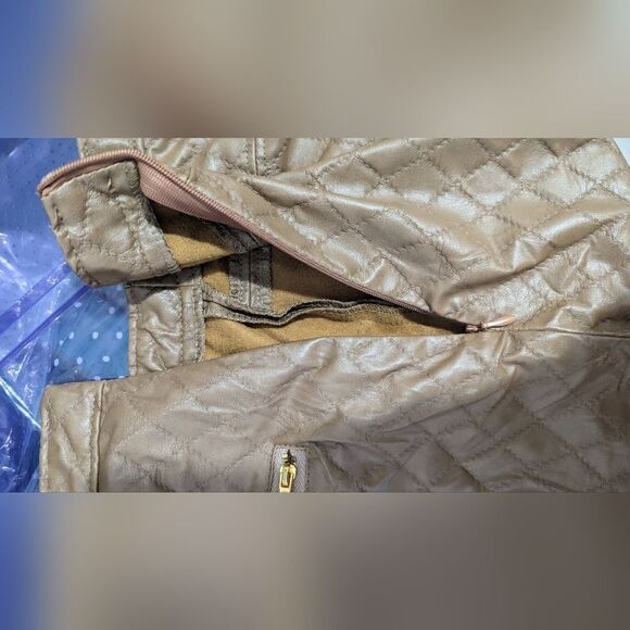 Marcelle women's leather skirt - Picture 8 of 8